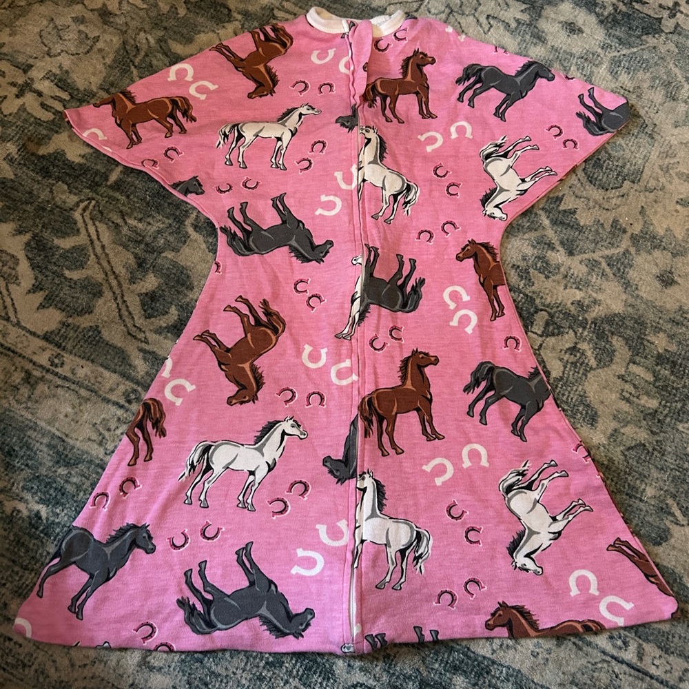 Zip after Zip Horse Print Sleep Sack